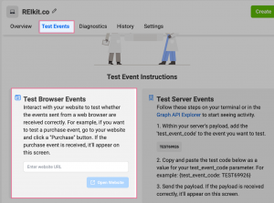 test browser events 